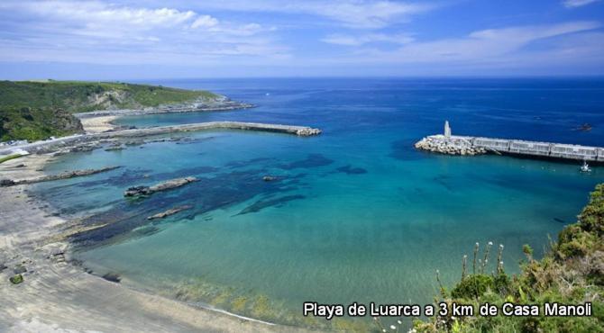Casa Manoli Luarca Pensionat Almuña Exteriör bild