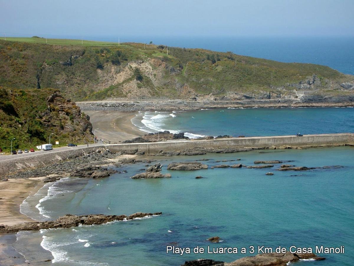 Casa Manoli Luarca Pensionat Almuña Exteriör bild