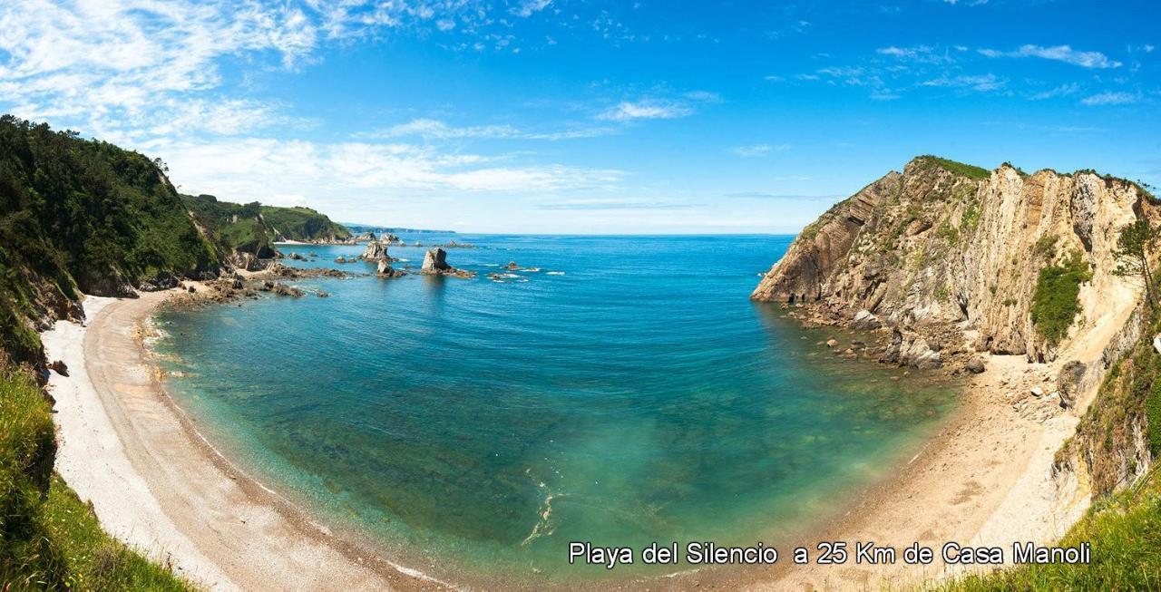 Casa Manoli Luarca Pensionat Almuña Exteriör bild